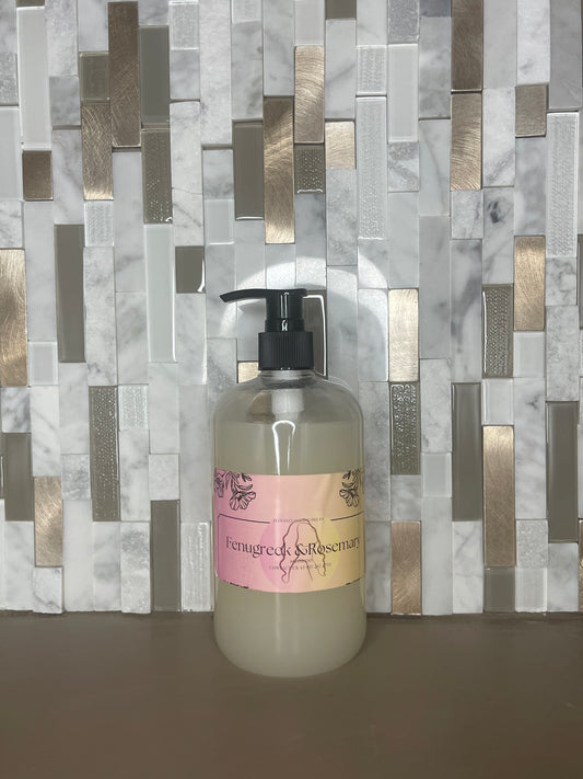 Fenugreek and Rosemary Shampoo